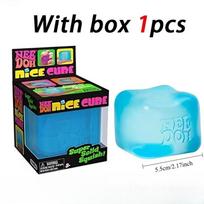 Schylling Needoh Nice Cube Sensory Fidget Cube Stress Relief Anxiety Sensory Tool for Focus ADHD & Office Desk Calming Gadget