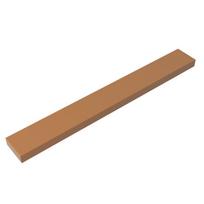 10PCS 4162 Flat Tile 1x8 Light Panel Block Moc Compatible with Brick DIY Children's Toy Assembly Parts 10pcs šviesios kavos spalvos