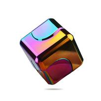 Kvadratinis Fidget Spinner Suaugusiems Vaikams Autizmas Nerimas Anti Streso Žaislas Rankinis Suktuvas Metalinis Suktuvas EDC Įrankiai Šaunūs Daiktai