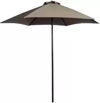 Skėtis nuo saulės, Push Up, 2,5 m, pilkšvai pilkas, PATIO