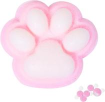 1pc Purple Squishy Cat Paw Toy, 5 Inch Large Soft Fidget Squeeze Paw for Stress Relief, Cute Pinch Gift for Kids Adults