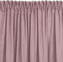 Homede Užuolaidos rožinės 280×300 CHENILLE
