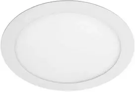 GTV Įleidžiamas šviestuvas LED 13W apvalus, 3000K, baltas