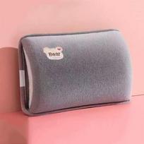 Velvet Rechargeable Hot Water Bottle Cartoon Electric Hand Warmer With Charging Plug Reusable Hot Compress Bag Heating Pad Hand pilka