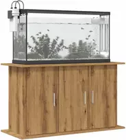 Akvariumo stovas, ąžuolo spalvos, 101x41x58cm, inžinerinė mediena