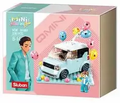 Konstruktorius Sluban - MiniQ mini automobilis, 236 det.