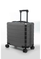 Tianxiang 18  Lightweight Aluminum-Magnesium Alloy Business Carry-On Suitcase tamsiai pilka spalva