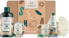 „The Body Shop Shea G3 Small“ sausai odai skirtų kūno priežiūros dovanų rinkinys