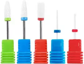 Lewer - Set of Ceramic Drills for Hybrid/Gel, 5 pcs