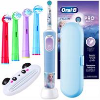 Szczoteczka Elektryczna Dla Dzieci Oral-B Vitality Pro D103 Frozen Zestaw
