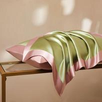 40 Momme Pure Mulberry Silk Pillowcase Pair - Single Person, Summer Beauty, Heavyweight Ice Silk 48*74cm Single/Two-Tone