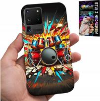 Etui Do Samsung Galaxy S20 Ultra - Rock Perkusja Bębny Rock & Roll + Folia