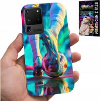 Etui Do Samsung Galaxy S20 Ultra - Piłka Nożna Football Piłkarze + Folia