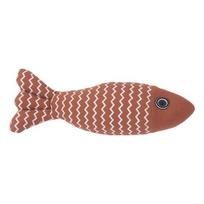 Plush Pet Chew Toy Squeaky Fish Interactive Cat Kicker Toy Soft Stuffed Animals Teething Toy for Indoor Dogs Cats And Kittens Size#50