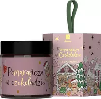 Hiskin Oranžinis in Chocolate sojos žvakė 100g