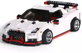 Ramiz Konstruktorius Baltas automobilis, 1034 el.