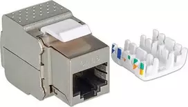 „Intellinet 167222“ modulis „Keystone RJ45 FTP Cat6“, savaime užsibaigiantis, metalinis