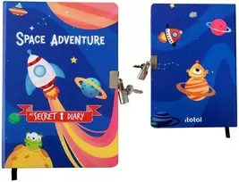 Dienoraštis Itotal Space Adventure, A5, su spynele