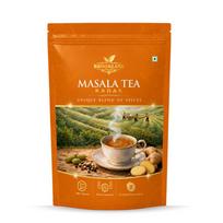 Brooklane Masala Chai 250gm | 100% Organic Coonoor Tea with the Goodness of Cinnamon, Cardamom, Dry Ginger and Black Pepper | Premium Hand Picked L