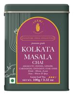Luxmi Estates Kolkata Masala Chai | 100 gm | Signature India Collection | Assam CTC Tea | Black tea collection | Organic & Strong | Antioxidants |
