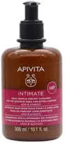 Apivita GENTLE CREAMY CLEANSER FOR DAILY INTIMATE HYGIENE With aloe vera and propolis 300 ml