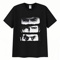 Golden Three Escorts  TV Drama Pattern Printed Men's T-shirt Summer New Retro Casual Suitable for Both Men and Women S įvairiaspalvis