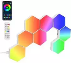 Led Šviestuvas Šešiakampis 8vnt