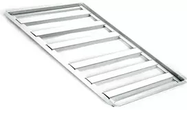 Hendi Apsauginė riebalų surinkimo plokštė Žalias Fire GN2/1 dujiniam griliui 530x650mm