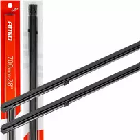 Valytuvų gumelės 70 cm, 28" 700 mm - 2 vnt. amio-01343