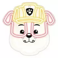 Pakabinamas šviestuvas Neutralle Pakabinamas neoninis LED "Paw Patrol" ant stiklo - Rubble OW-130446