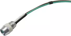3539# 5 mm LED (mėlynas mirksintis 12 V) indikatorius su laidu