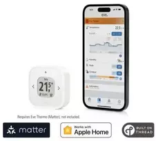 Eve Systems „Eve Home Ieva“ – termokontrolė / „HomeKit“