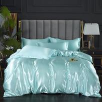Dek Bed Overtrek 200x200 Queen/King Size Smooth Comforter Cover for Summer Plain Dyed Bed Covers Double(no Pillowcase No Sheet) 2 pillowcase48x74cm