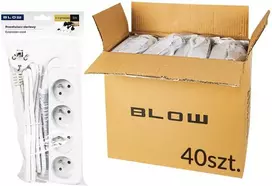 98-515# Maitinimo ilgintuvas PR-470P 4 lizdų su įžeminimu 3m baltas 3x1.5mm pakuotė