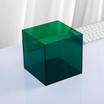 10/150/20cm Spalvinga Skaidri Akrilo Vitrina, Figūrėlių Stovas, Žaislų Laikymo Dėžutė, Kubas Nuotraukų Rekvizitas Fotografijos Dekoras 10x10x10cm