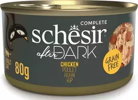 Agras Pet Foods Drėgnas Kačių Maistas - SCHESIR After Dark Vištiena Sultinyje 80g
