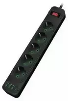 Transcend Riff F25U 2m pagarinātājs ar 3 Ligzdām + 3 USB + 1 USB-C