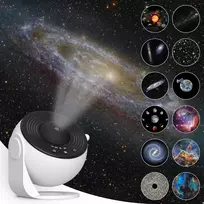 Modux 360° laipsniu besisukantis žvaigždžių planetariumas projektorius