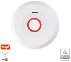 Dūmų detektorius XP-750W su WIFI, integruota 10 metų baterija 3V