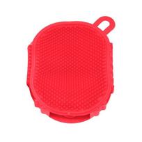 Double-Sided Lymphatic Massage Brush 360 Degree Rotating Steel Ball Body Massager for Exfoliation And Muscle Relief Portable Handheld Lymph Drainage raudona