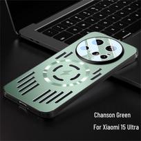 Xiaomi 15 Ultra Slim Metal Magnetic Phone Case with Heat Dissipation for Men and Women Xiaomi 15 Ultra