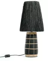 Bazaar Stalo lampa, Naxos, 0,25x0,25x0,56 m, Juoda