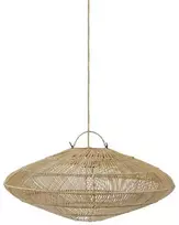 Pakabinamas šviestuvas Bazaar Pendantas, Macaronas, 0,75x0,75x0,3 m, Natūralus