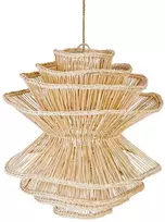 Pakabinamas šviestuvas Bazaar Pendantas, Shiitake, 0,55x0,55x0,63 m, Natūralus