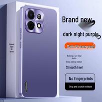 Huawei Enjoy 90 Pro Max Case - Matte, Solid Color, Simple Protective Cover for 90 Plus/80s Models 90 Pro Max violetinė