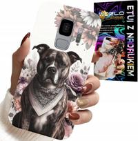 Etui Do Samsung Galaxy S9 - Pitbull Groźne Psy Futerał Plecki Case