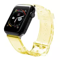 Fusion Accessories Fusion Light silikoninė laikrodžio apyrankė Apple Watch 42mm | 44mm | 45mm geltona