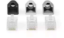 Nedis Kištukas RJ45 (8P8C) Pass Through CAT6 UTP kabeliui (10 vnt)