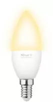 Trust E14 LED CCT WI-FI Smarte WiFi LED-Kerze, Lichtstimmung baltas, Fassung E14, von Ihrem Išmanusis telefonas/Planšetė zu steuern