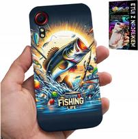 Etui Do Samsung Galaxy Xcover 5 - Wzory Dla Wędkarza, Ryby, Dorsz, Łosoś